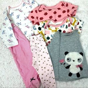 6 piece Babygirl bundle